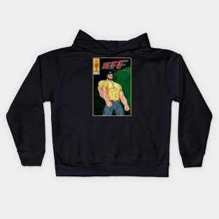 Jeff Has Cool Friends Liefeld-ish Edition Kids Hoodie